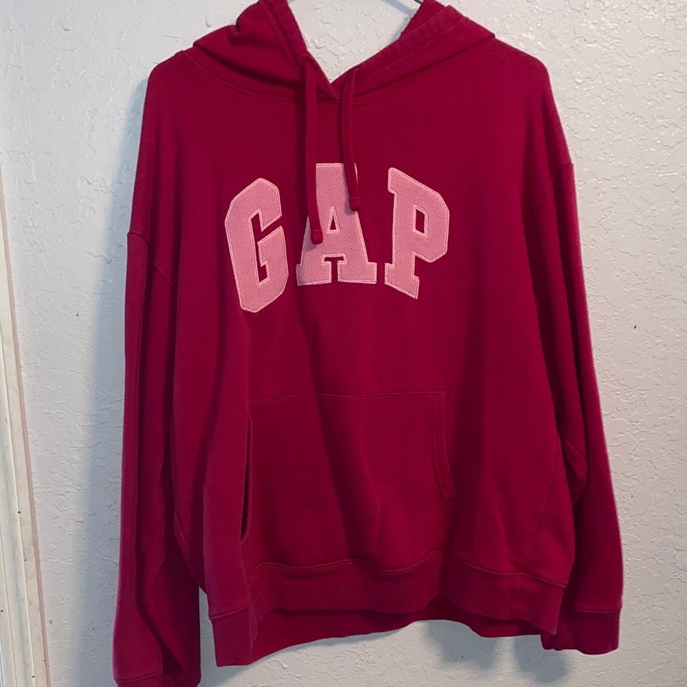 GAP Vibrant Red Hoodie